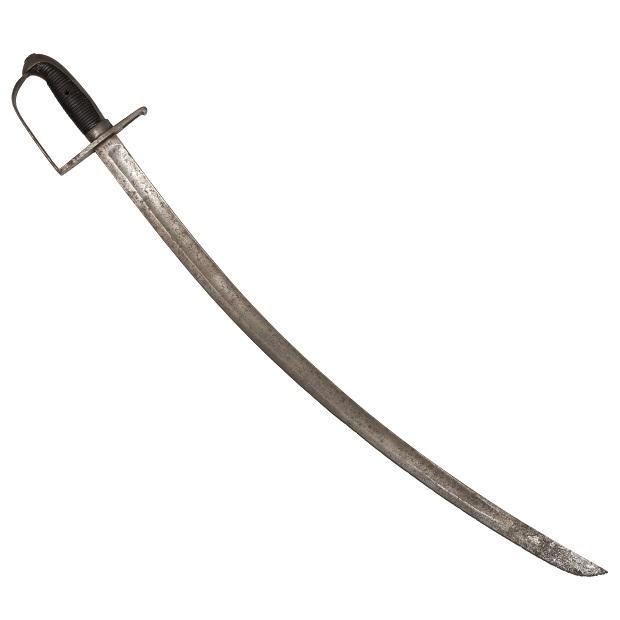 He received his curved-bladed sword in 1848