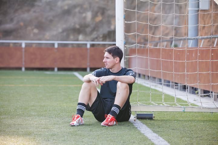 Az adizero f50 Messi futballcipő kampányának képei (Fotók: adidas)