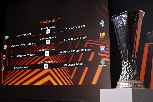 Elkészült a negyeddöntő párosítása az Európa-ligában is (Fotó: AFP)
