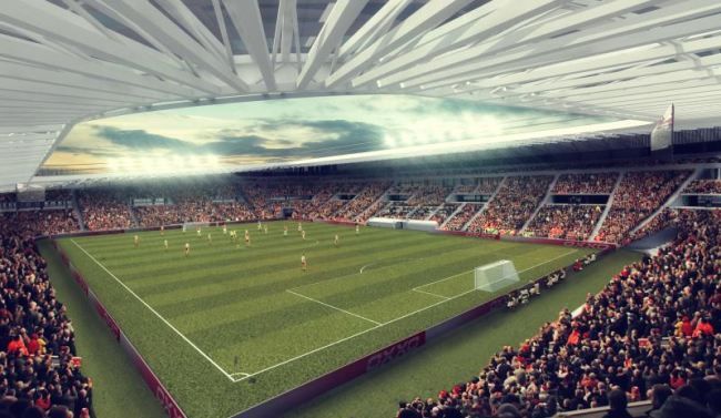 Így néz majd ki az új debreceni stadion (Fotók: hajdupress.hu)