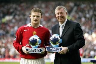 A tökéletes páros: Rooney és Ferguson (Fotó: Getty Images)