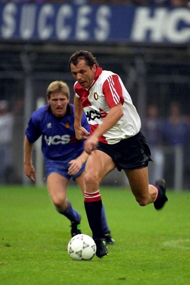 1989-től 1995-ig játszott a holland Feyenoordban (Fotó: Getty Images)
