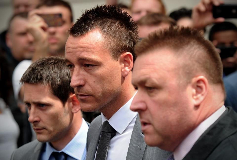A bíróságnak kellett tisztáznia Terryt a 2011-es Anton Ferdinand-botrány után (Fotó: AFP)