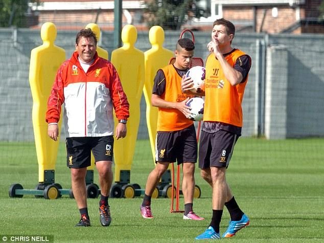Gerrard csendre inti a kiabálót (forrás: Daily Mail)