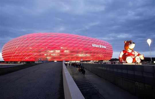 A döntő helyszíne, az Allianz Arena