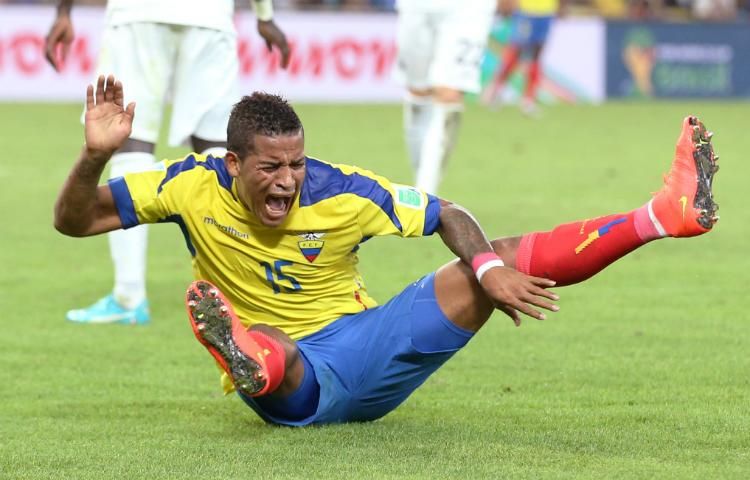 Küzdöttek az ecuadoriak, de a továbbjutáshoz ez kevés volt (Fotó: Action Images)