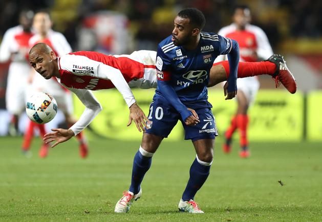 A Monaco jó sorozatának a Lyon vetett véget (Fotó: AFP)