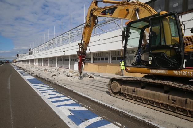 Elkezdődött a Hungaroring felújítása (Fotó: Hegedüs Gábor)