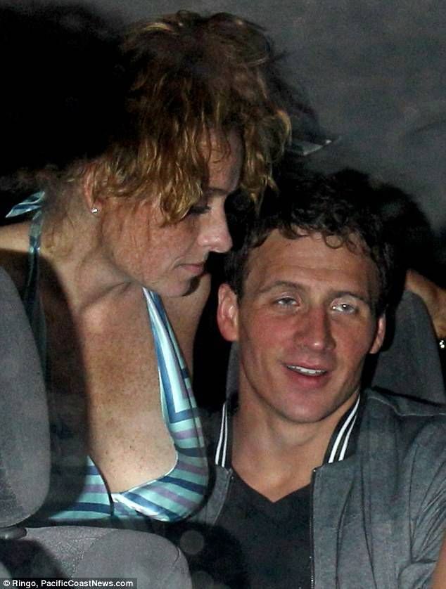 Ryan Lochte és a titokzatos csábító (Forrás: dailymail.co.uk)