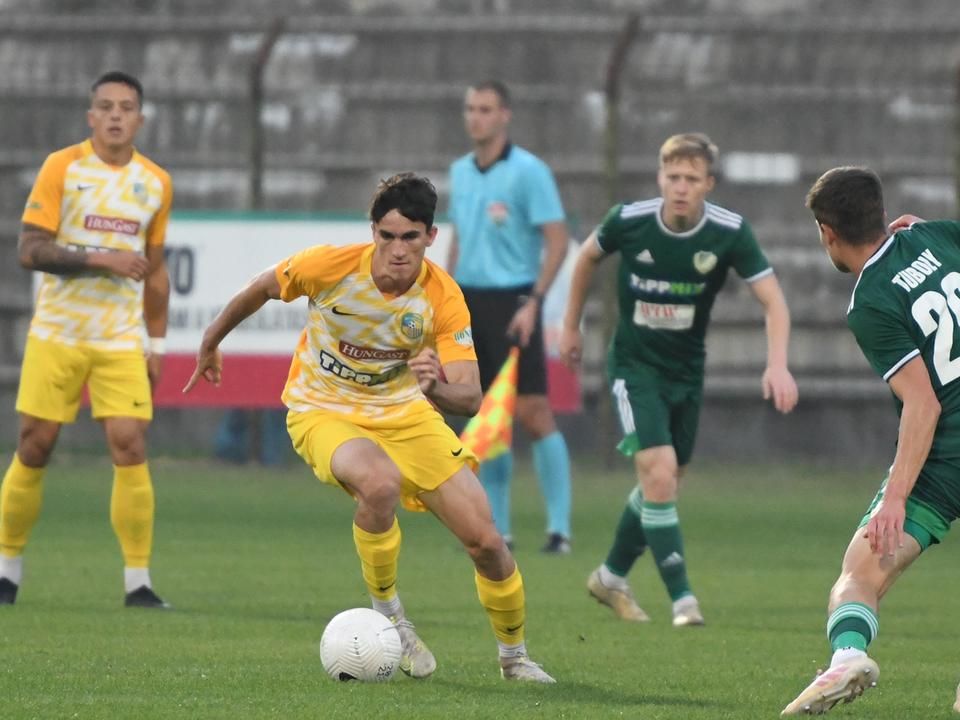 A sárga mezesek gólokban gazdag mérkőzésen tartották otthon a három pontot (Fotó: Németh András/Somogyi Hírlap)