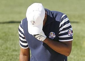Tiger Woodsnak most nem ment (Fotó: Action Images)