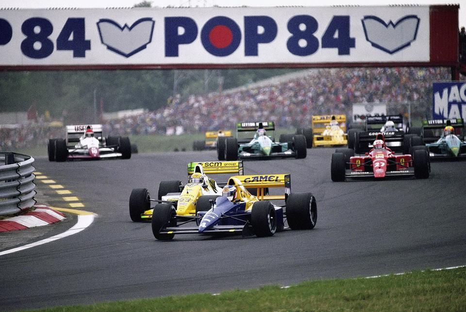 Nigel Mansell (27) 1989-ben tökéletes gumiválasztásnak köszönhetően a 12. rajtkockából indulva nyert a Hungaroringen (FOTÓ: IMAGO IMAGES)