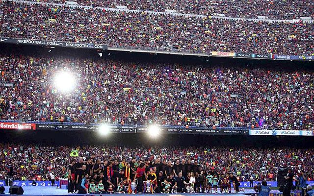 Barcelonában nem csak meccsnapon lehet megtölteni a stadiont (Fotó: Action Images)