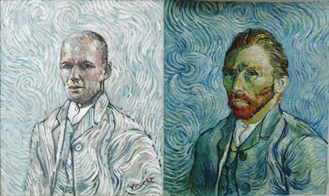 Arjen Robben, Vincent van Gogh Önarcképén (Fotó: metro.co.uk)