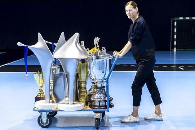 Görbicz Anita annyi trófeát nyert pályafutása során, hogy csak úgy, a hóna alatt haza sem tudná vinni őket (Fotó: Árvai Károly)