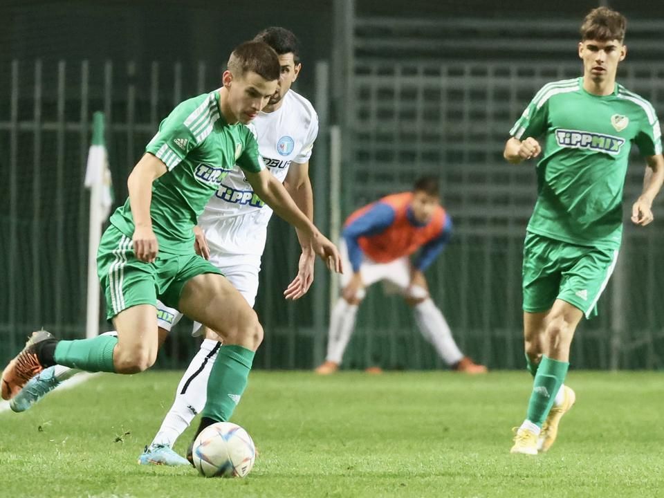 Az első percekben többször is gólt szerezhetett volna a zöldben játszó ETO (Fotó: Nagy Gábor / Kisalföld)