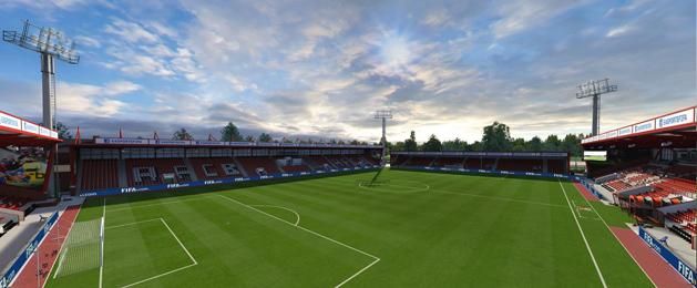 Vitality Stadion– Bournemouth  (Fotó: easports.com)