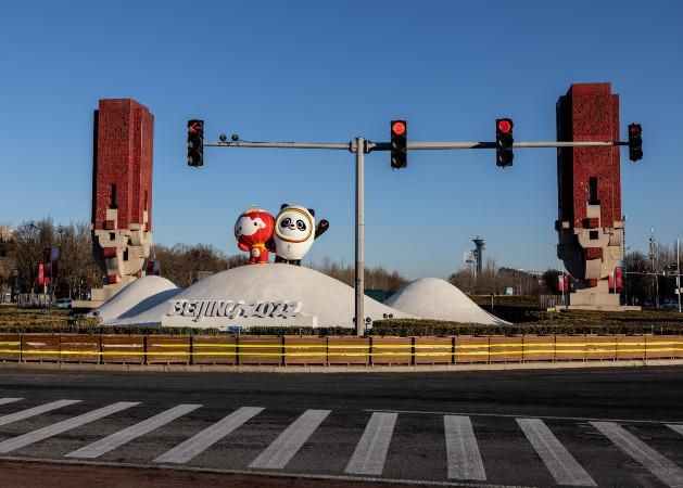 Jóformán kiürült metropolisszal szembesültek az olimpiára érkező kollégáink Pekingben (Fotó: Árvai Károly)