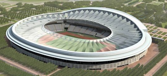 Az új Atlético Madrid-stadion terve