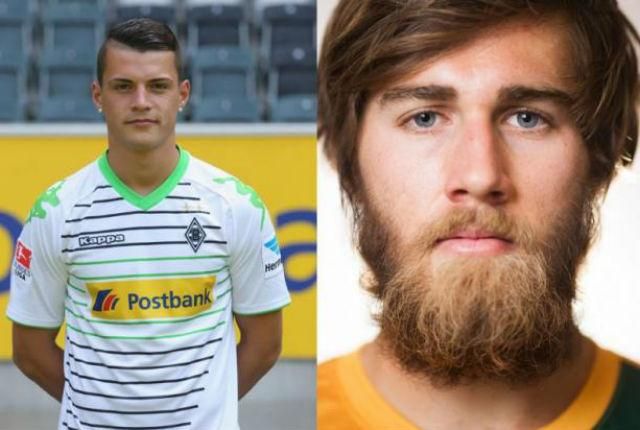A szakáll 10 évet öregítene? Granit Xakha (Mönchengladbach) és Joshua Brillante (Newcastle Jets) is csupán 20 esztendős
