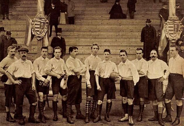 Hungarian football pioneers, aka BTC's ancient players