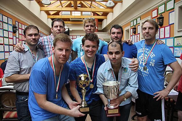 A Nemzeti Sport Online csapata nyerte meg a 2015-ös Hoffer-kupát (Fotó: Kristóf Lajos)