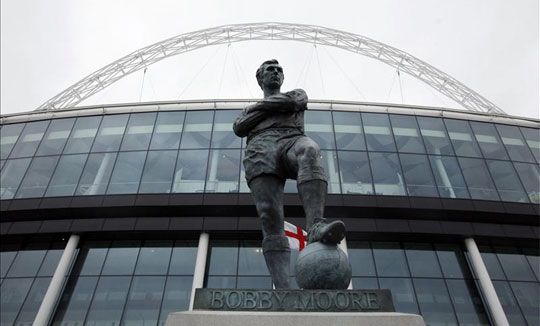 A Wembley az angolok egyik biztos helyszíne