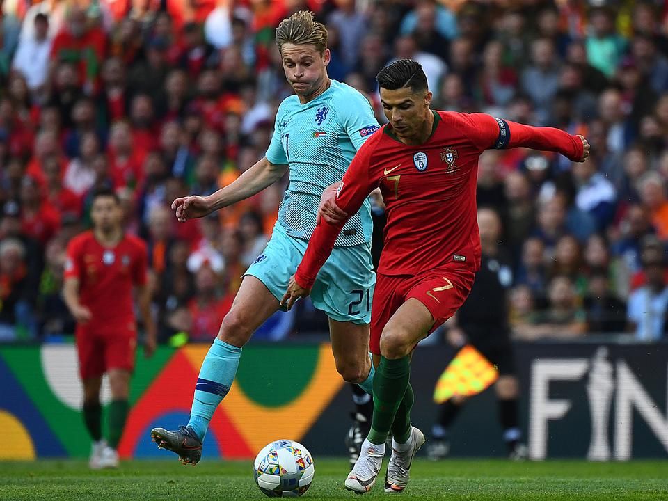 Ronaldo ma is hajtott a gólért, ő lett a négyes torna gólkirálya, a torna legjobb játékosa pedig Bernardo Silva (Fotó: AFP)