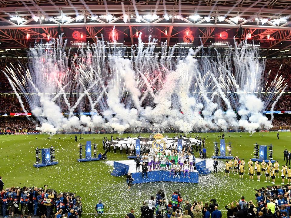 Öt trófea egy évben: a Real Madrid 2017 nagy részében elkényeztette szurkolóit (Fotó: AFP)
