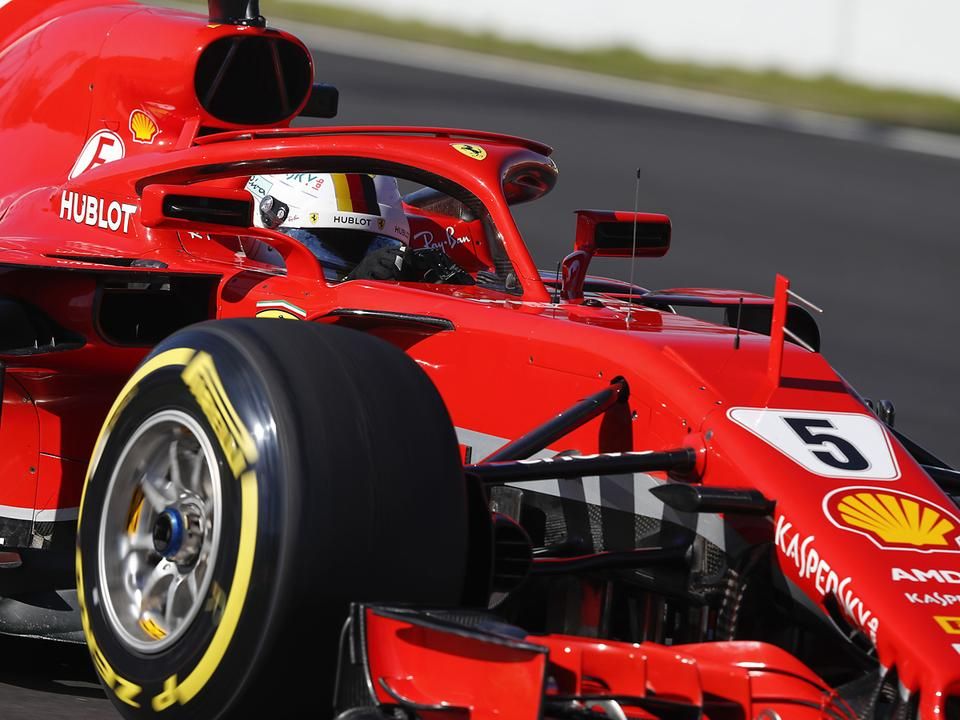 Sebastian Vettel elsőségével indult a második teszt (Fotó: AFP)