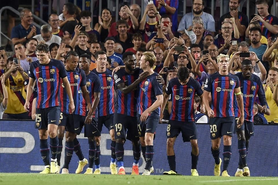 Tizenhárom perc kellett a Barcelonának ahhoz, hogy megszerezze a vezetést a Plzen ellen (Fotó: AFP)