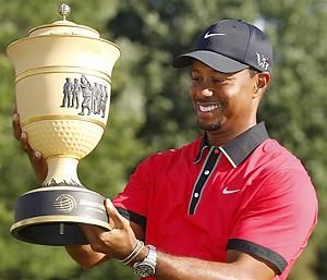 Tiger Woods nyolcadszor nézheti közelről e trófeát 
(Fotó: Action Images)