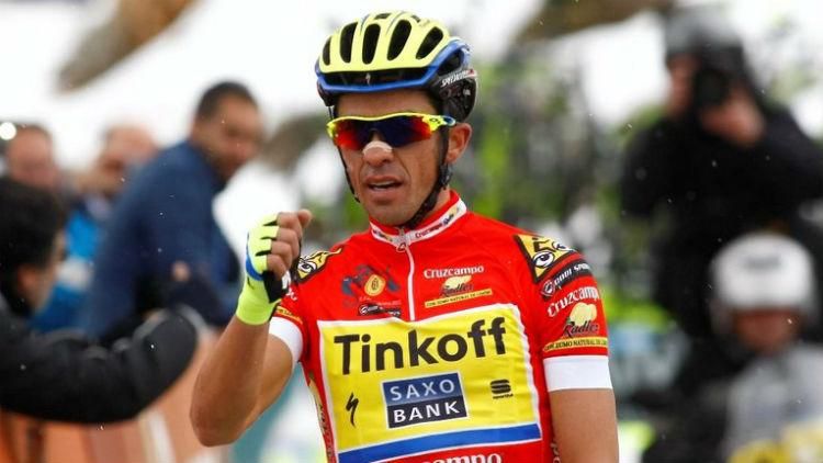 Alberto Contador (Forrás: La Gazetta dello Sports)