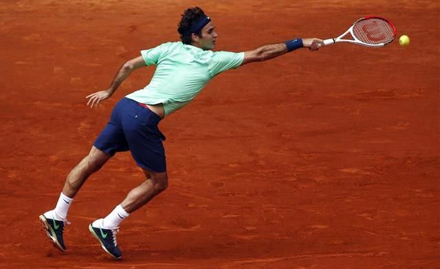 Roger Federer számára a nyolcaddöntő jelentette a végállomást a madridi versenyen (Fotó: Action Images)