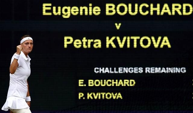 Az első játszmát 34 prc alatt Kvitová húzta be