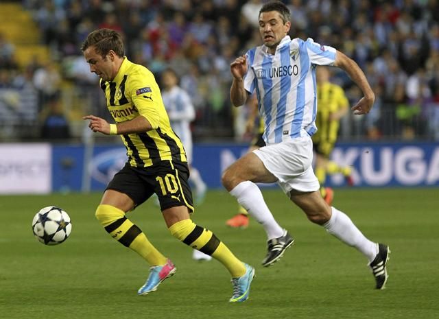 Mario Götze (balra) és a Dortmund játékából csak a gól hiányzott (Fotó: Reuters)