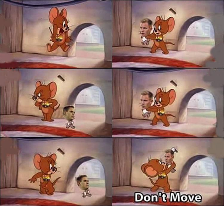 Ki ne emlékezne erre a Tom és Jerry-s jelenetre!?