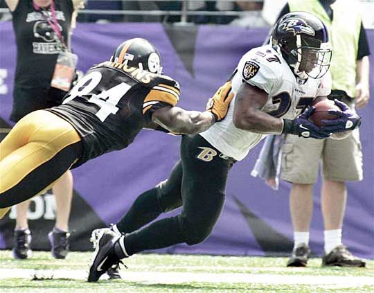 Az első játékhéten a Baltimore csúnyán megverte a Steelerst (Fotó: Reuters)