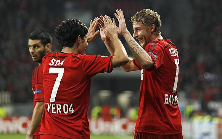 Stefan Kiessling és a Leverkusen simán hozta első hazai meccsét a csoportkörben