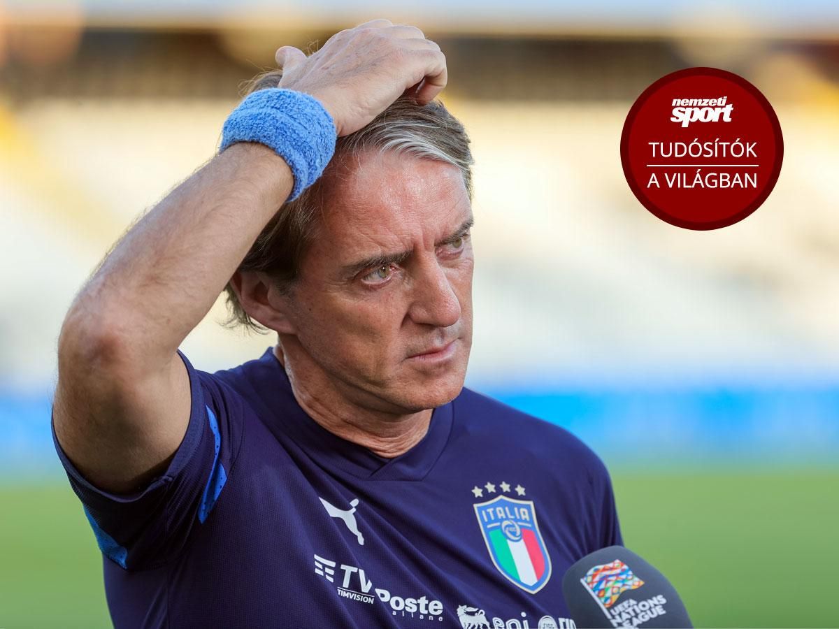 Mancini több cserét is tervez az olasz kezdőben 
A KÉPRE KATTINTVA GALÉRIA NYÍLIK (Fotó: Szabó Miklós)