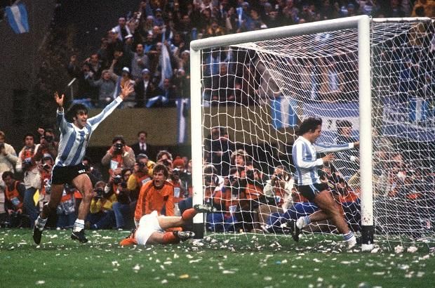 1978, világbajnoki döntő: a helyszínen látta az argentin diadalt (Fotó: AFP)