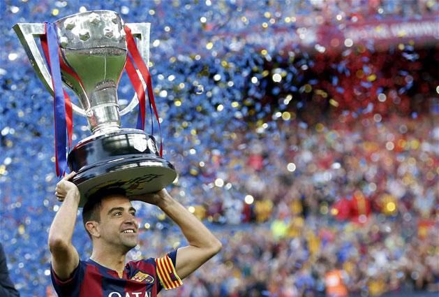 Xavi nyolcadszor lett bajnok a Barcelonával