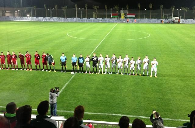 Belekben mérkőzik meg a magyar válogatott Fehéroroszországgal (fotó: Borbola Bence)