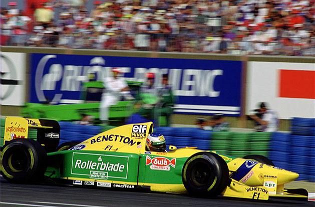 1993: Benetton-Ford, 16 futam, 1 győzelem, 52 pont (4. a vb-n)
