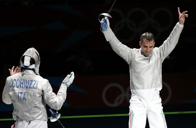 Diadal! Szilágyi káprázatos vívással lett olimpiai bajnok (Fotó: Reuters)