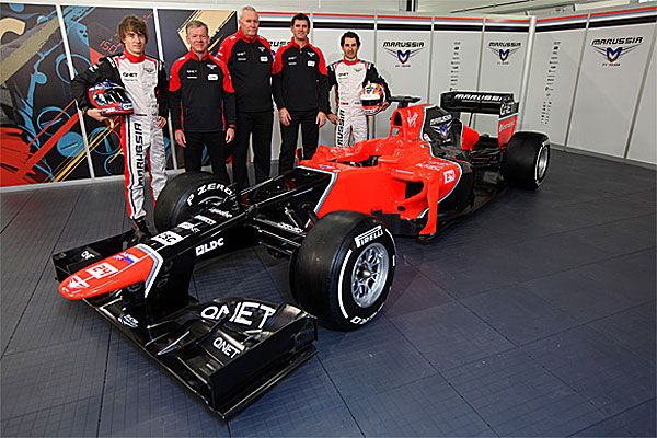 A Marussia autóját az idén is Cosworth-motor hajtja