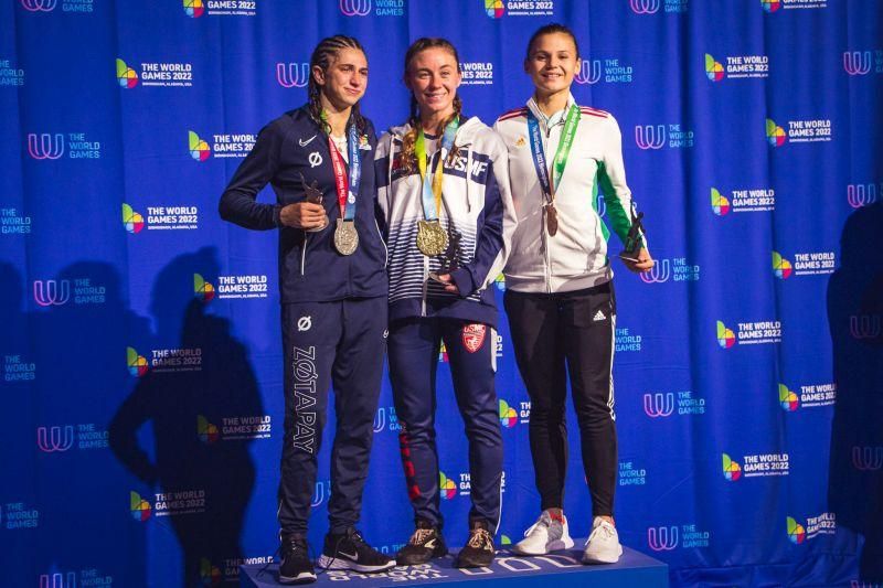 Sándorfi Ajsa bronzérmes lett a női 60 kilogrammos kategóriában (Fotó: Freschli József)