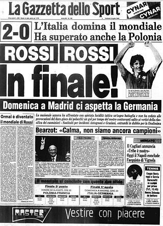 Ahogy a Gazzeta címlapja hirdeti: megint Rossi volt a hős