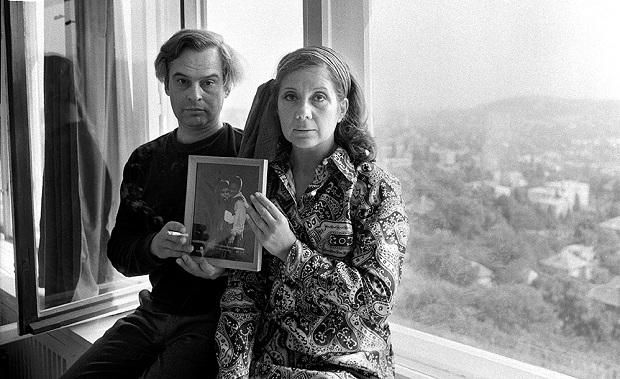 Ruttkai Éva és Latinovits Zoltán az otthonukban (1971)