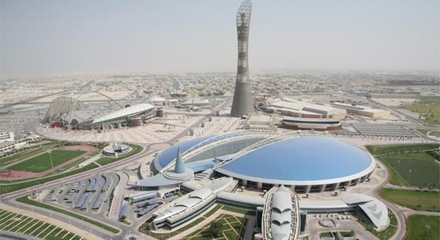 Az Aspire Dome már több rangos sporteseménynek házigazdája volt (Fotók: qatarhandball2015.com)